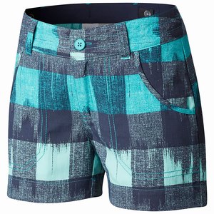 Columbia Silver Ridge™ Printed Short Flickor Blå (XBLIN5341)